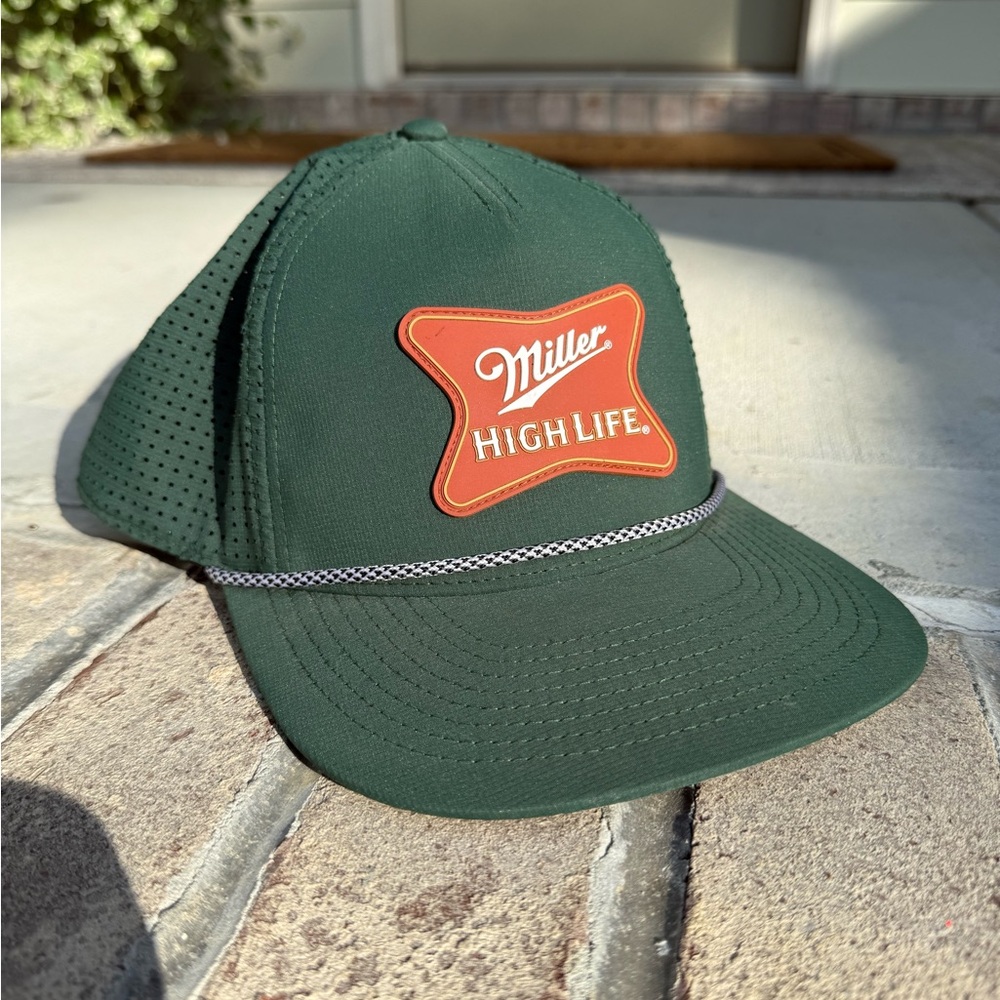 Miller High Life Hat Green